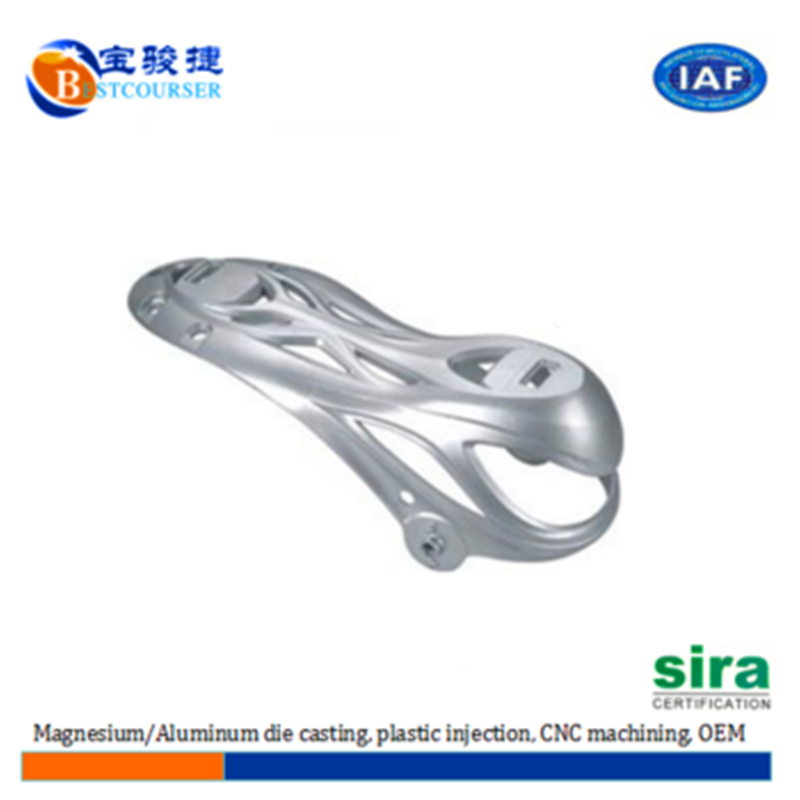 OEM khách hàng thiết kế magiê chết đúc khung gầm cho các bộ phận thể thao